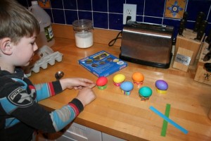 Colored Easter Eggs