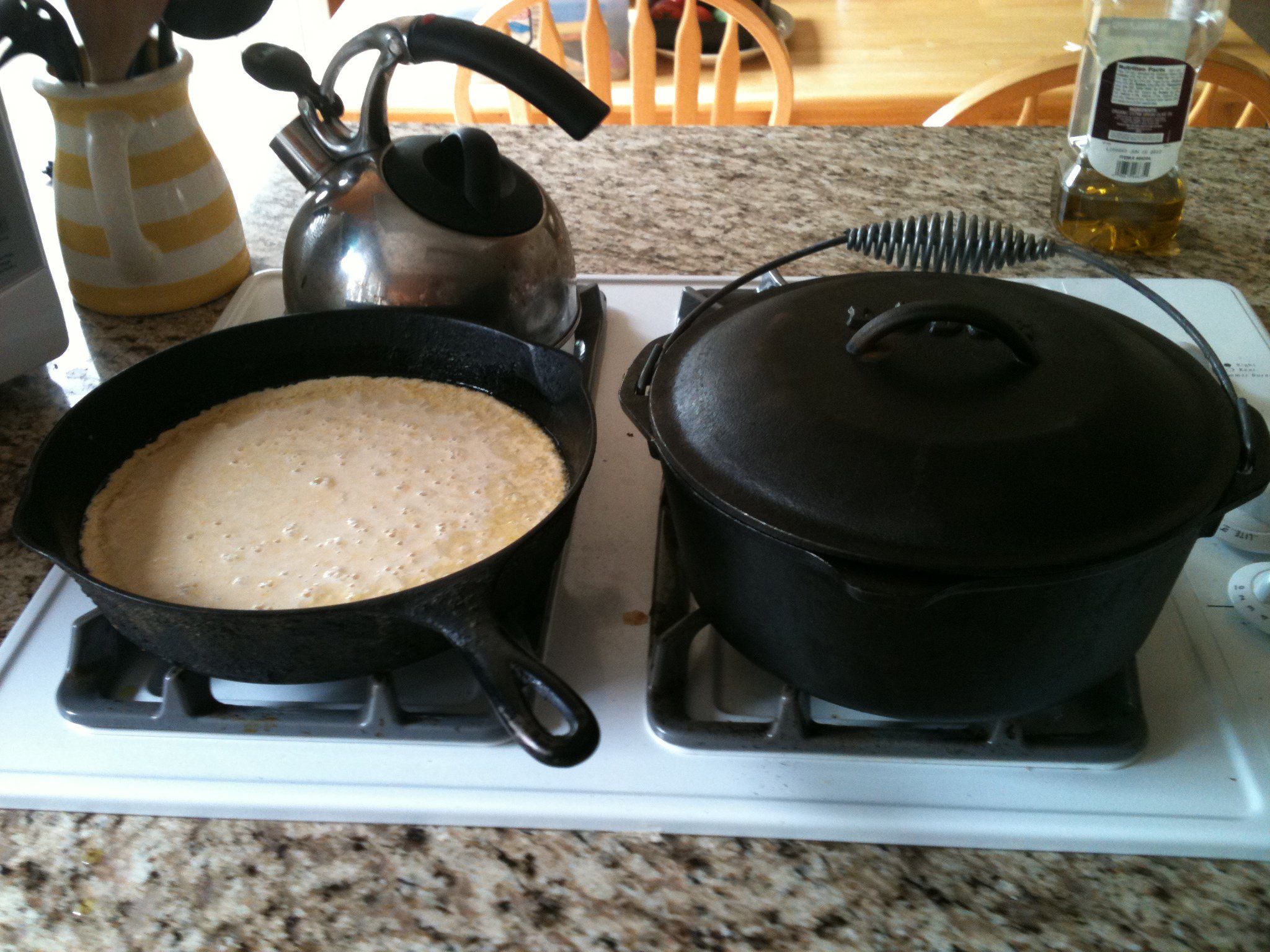 cornbread, cast iron