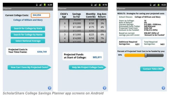 College Savings Plan App image