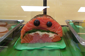 sad salmon