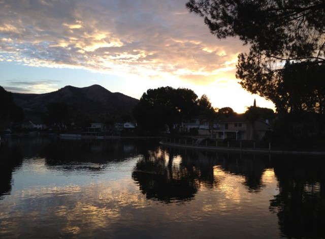 Lake Lindero in Agoura Hills, CA