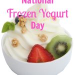Save Your Appetite For National Frozen Yogurt Day nat fro yo day 2015