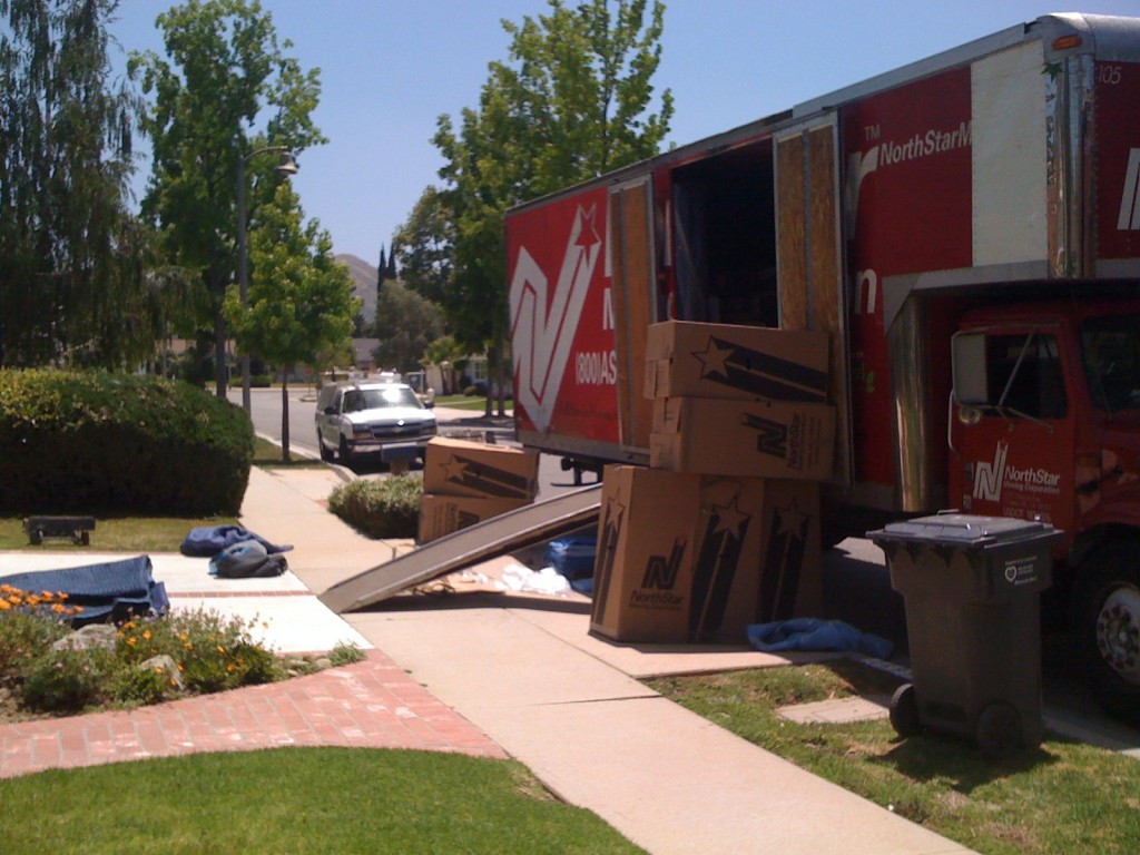 moving day unloading