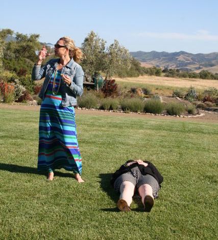 wine tasting, santa ynez, woman with wine glass