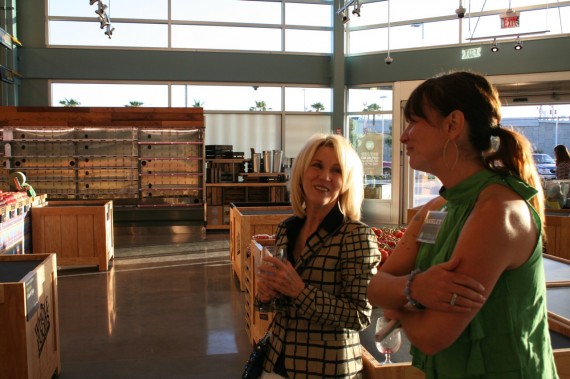 English with marketing director Ashley