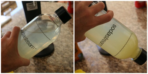 mixing sodastream