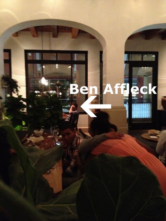 ben affleck at la sandia