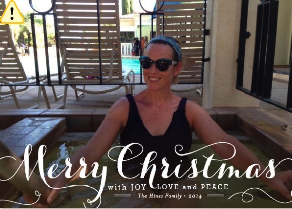 mint test christmas card front