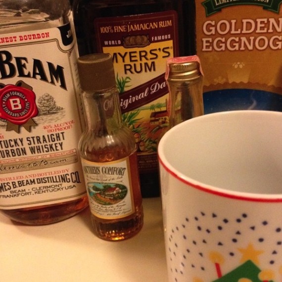 egg nog ingredients