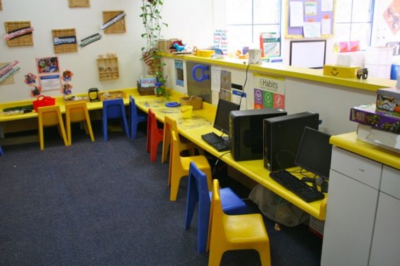 Preschool room at Tutor Time in Agoura Hills