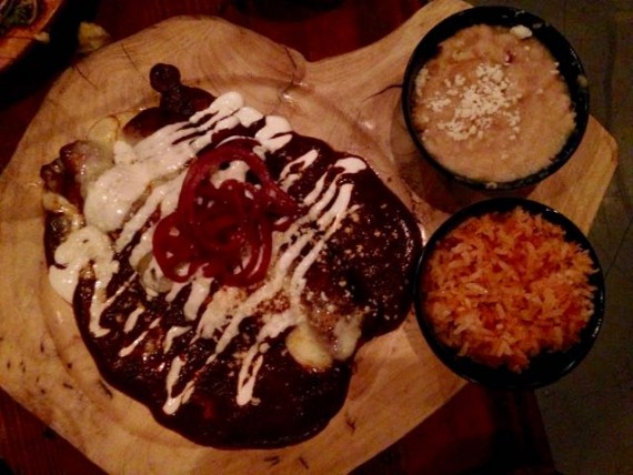 cocina condesa chicken mole enchiladas