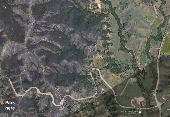 Parking for Phantom Mulholland