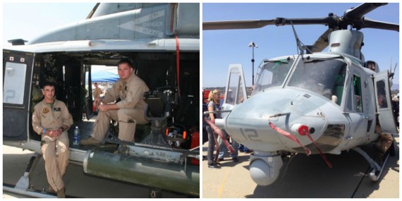 Air Show helicopter
