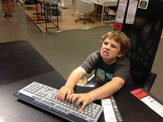 command center ikea desk