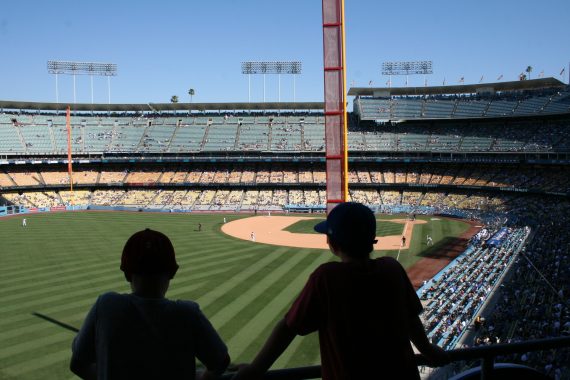 Summertime at Dodger Stadium Summertime at Dodger Stadium