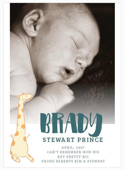 Unique Birth Announcements at Basic Invite Unique Birth Announcements at Basic Invite