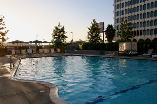 airport hotel pool